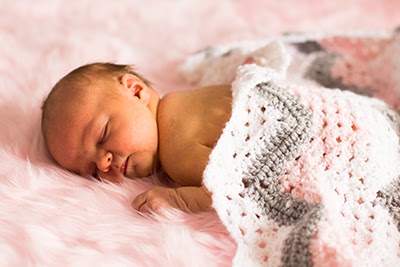 Baby sleeping on stomach