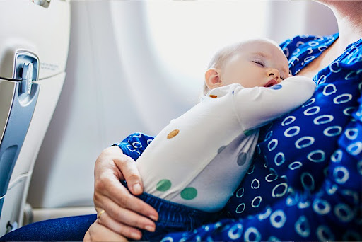 Traveling with a Newborn by Plane
